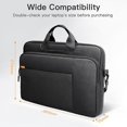 thumbnail image 6 of JETech 13 13.3 14 Inch Laptop Bag Case, Waterproof Slim Computer Sleeve Cover Compatible with MacBook Air/Pro 13/14, Surface Book 13.5, HP Pavilion 14, Dell Inspiron 14, ThinkPad 14 (Black), 6 of 7