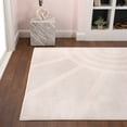 thumbnail image 5 of JONATHAN Y SANDSTONE 3 x 5 Area Rug, Aelius Scandinavian Abstract Sun Two-Tone - White/Cream, SND101B-3, 5 of 12