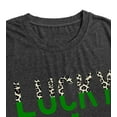 thumbnail image 5 of LAZYCHILD St. Patrick's Day Shirts for Women Green Lucky TShirt St. Paddys Day Leopard Lucky Shamrock Short Sleeve Tops, 5 of 6