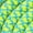Yellow-Blue, variant on INSPIRE CHIC Round Rope Shoe Strings Three-Color Checkered Shoe Laces for Boots 2 Pairs Black/White/Blue 60cm/23.6"