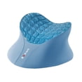 thumbnail image 3 of Almohada de almohada de gel para almohadilla de cuello de gel, almohada ergonómica de la mesa, almohada de viaje de espuma de memoria para coche de azul, 3 of 8
