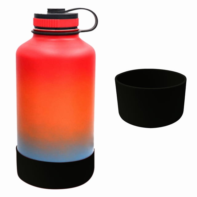 7.5cm Silicone Non Cup Sleeve Stainless Steel Cup Bottle Decorative Covers Reusable Drawstring Bag Bottle Boxes Bottle Covers for Blind Tasting Bottle Sweater Covers
