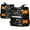 Black/Amber, variant on NUVISION for 14-15 Chevy Silverado LED DRL Projector Headlights Black/Amber