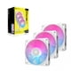 thumbnail image 2 of Ventilador Corsair icue Link RX120 kit 3x1 rgb 120mm, 2 of 3
