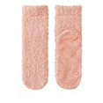 thumbnail image 2 of Trgacdwlo 3 Pairs Solid Pastel Color Fuzzy Non Slip Crew Slipper Socks for Women, Ultra Soft Warm Indoor House Sleep Floor Slipper Socks for Daily Home Use, 2 of 8