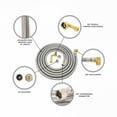 thumbnail image 2 of Stainless Steel Dishwasher Hose Kit 10 Ft Burst Proof by Kelaro, 2 of 9