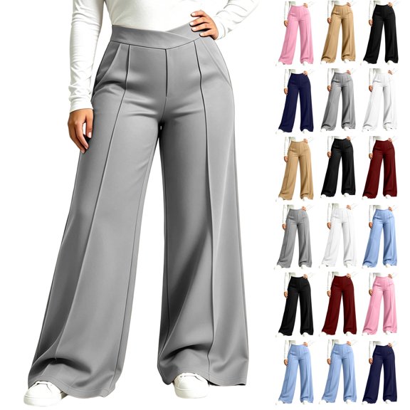 Wide Leg Sweatpants Women Baggy Lounge Plus Size Pants Workout Gym Active High Waisted Comfy Joggers for Women Fall Clothes 2026