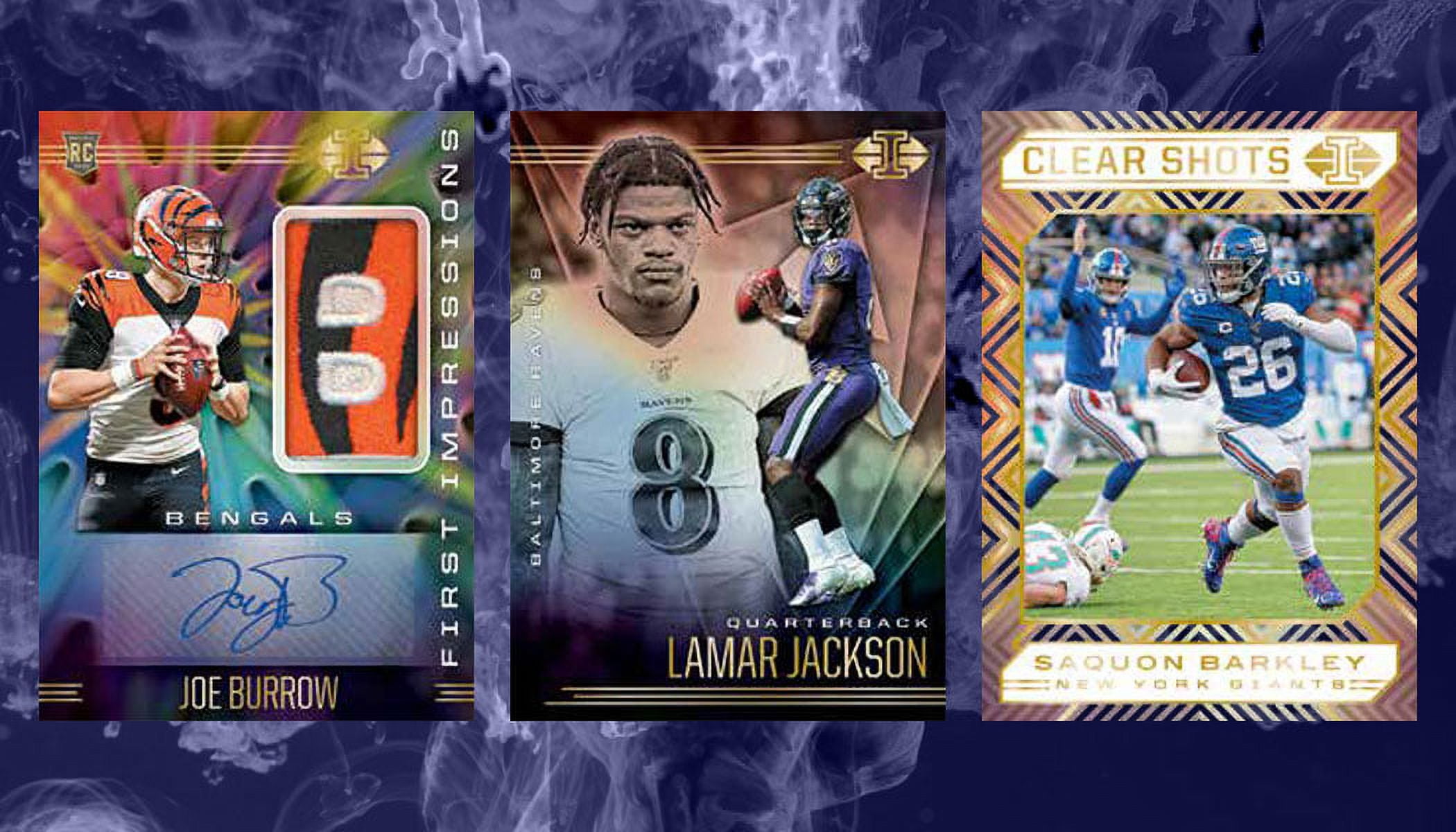 2020 Panini Illusions NFL Football Trading Cards Blaster Box-36 Cards|  1 Blaster Exclusive Memorabilia Card