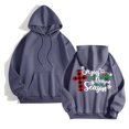 thumbnail image 4 of OJinShaWanO Chandail à Capuchon Surdimensionné Femmes Décontracté à Manches Longues T-Shirts Graphiques Chandails à Capuche Chandails à Enfiler Hauts pour Femmes 3095, 4 of 8