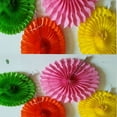 thumbnail image 2 of Abanico de papel con flores de papel, varios estilos de abanicos de papel, decoración moderna y minimalista, 2 of 5