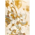 thumbnail image 1 of Ladole Rugs Abstract Painting Flowers Pattern Room Decor Area Rug - Amazing Soft Durable 6x8 Carpet for Living Room, Bedroom, Kitchen, and Office - Beige and Cream, 6x9 (6'5" x 9'5", 200cm x 290cm), 1 of 4