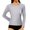 I119 Light Gray, variant on Likimi Womens Tshirts Crew Neck Solid Color Long Sleeve T Shirts For Women Slim Fit Comfort Tops Beige Size L
