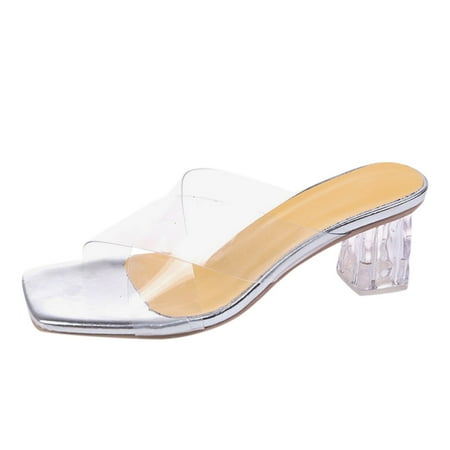 

ZHAGHMIN Socks For Women Ankle Sandals For Women Ladies Open Teo Slip On Mules Block Heels Sandals Sandals For Women Size 11 Non Slip Sandals For Women Thong Sandals For Women Sandals Size 12 In Wom