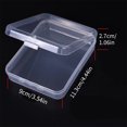 thumbnail image 3 of 2 Pcs Multifunctional Storage Organizers Chalk Holders Storage Box Small Plastic Case Chalk Holders Storage Case, 3 of 8
