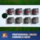 thumbnail image 5 of Bolsas de cornhole Cornhole365 de 15 x 15 cm, de doble cara, set de 8, 5 of 7