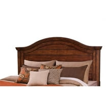 Bowery Hill Transitional Tobacco Wood Finish King Panel Headboard