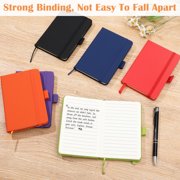 sixwipe 6 Pack Pocket Small Notebook Journals, 960 Lined Pages Hardcover Mini Notebooks for Work Travel, 3.7”x5.5” Small Pocket Notepad, Little Cute A6 Notebook for Note Taking