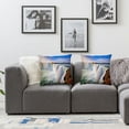 thumbnail image 2 of BANET Throw Pillow Covers, Attraction Decorative Pillow Covers Digital Printing Blended Fabric for Couch Sofa Bed Invisible Zipper 12x12in, 2 of 7