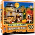 thumbnail image 2 of MasterPieces 500 Piece Glow in the Dark Halloween Puzzle - Trick or Treat, 2 of 6