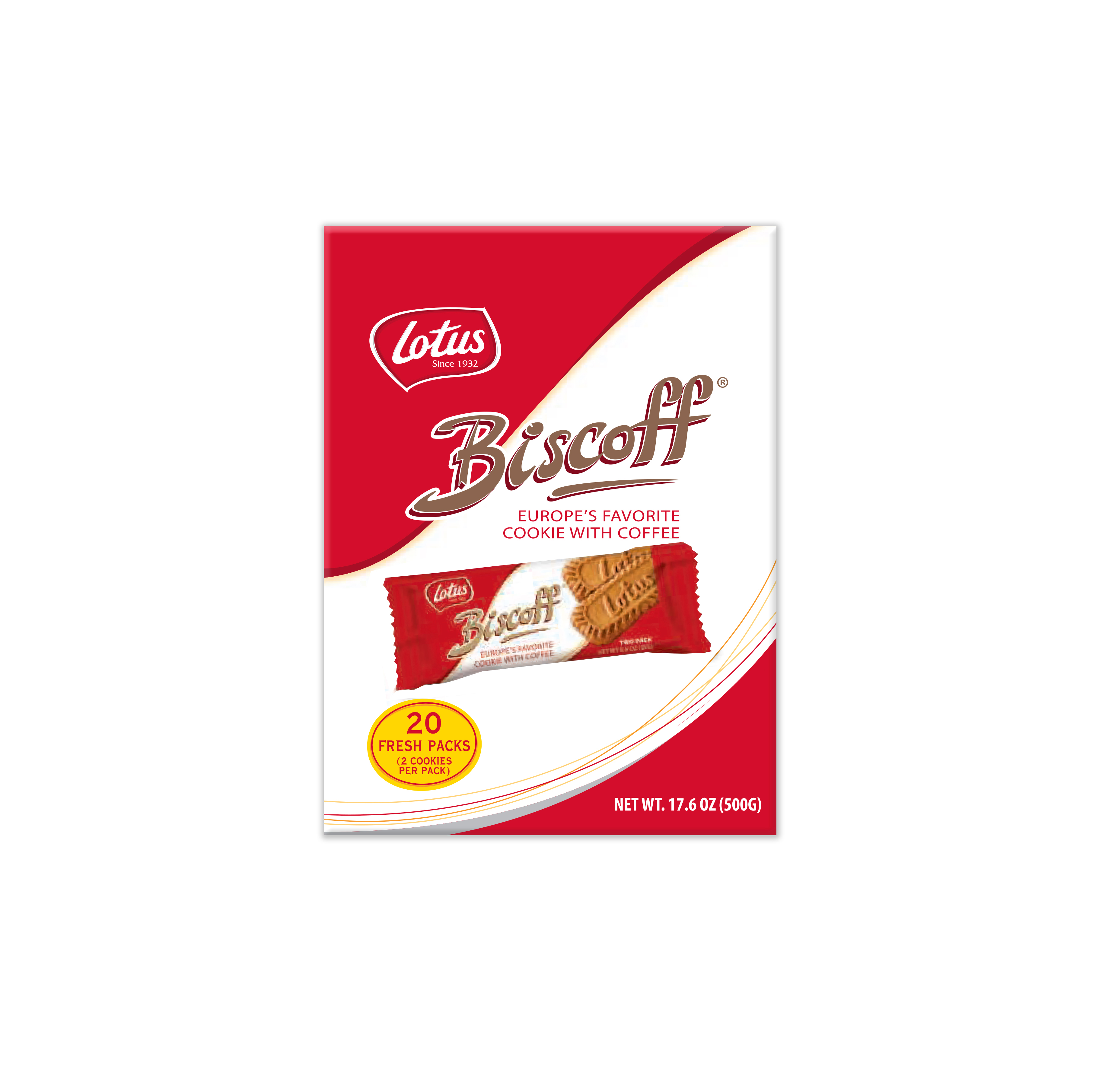 Lotus Biscoff Cookie, 17.6 Oz., 20 Count