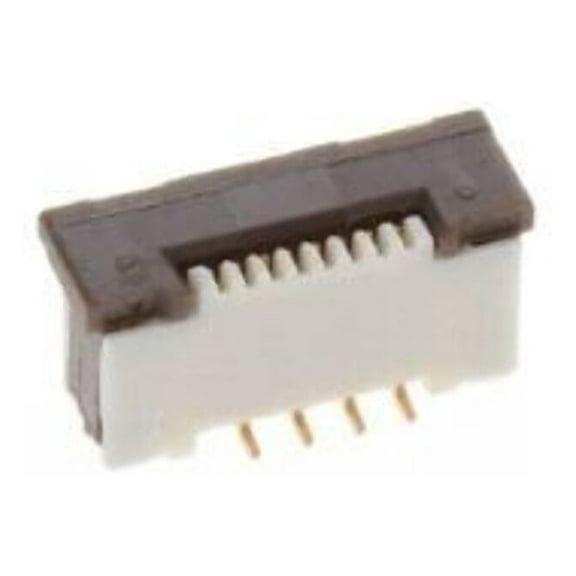 Pack of 4 046214008010846 Connectors 8 Position FFC, FPC Contacts, Vertical - 1 Sided 0.020 (0.50mm) Surface Mount : RoHS