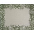 thumbnail image 1 of Gertmenian 21559 Tapis d'Extérieur Collection Freedom Intérieur Extérieur Bordé Moderne Entretien Intelligent Patio Porche Terrasse Tapis de Zone 5x7 Standard, Bordure Palmier Vert, 1 of 7