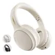 thumbnail image 1 of Moreka Bl018 Auriculares Con Cancelación Activa De Ruido, Auriculares Inalámbricos Bluetooth 5.3 Con Diadema Plegables, 19 Horas De Tiempo De Reproducción Compatible Con Ios/android-blanco, 1 of 8
