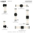 thumbnail image 6 of Livex Lighting - Landsdale - 1 Light Outdoor Wall Lantern in Contemporary Style, 6 of 11
