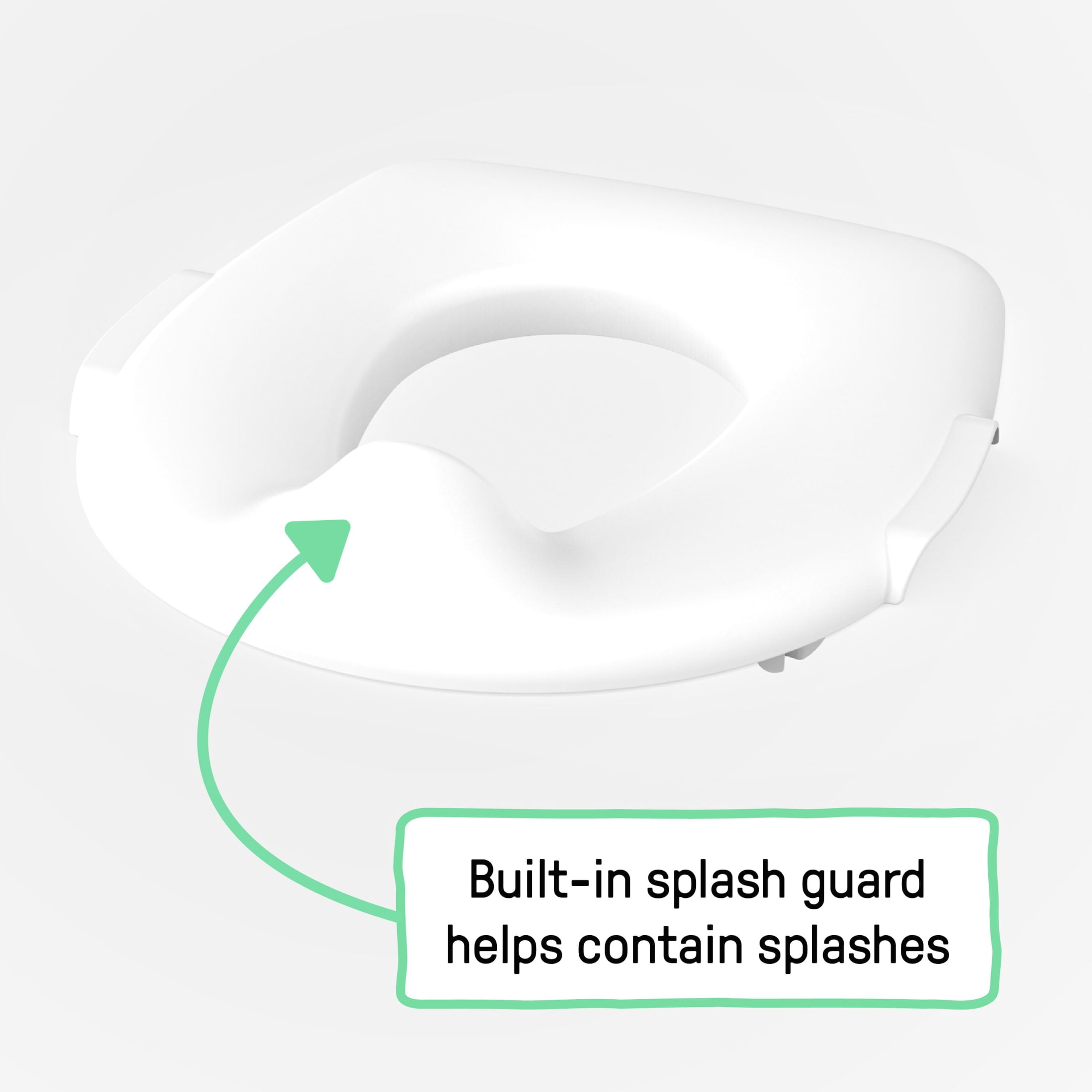 Ingenuity My Size Potty Chair and Training Toilet for Toddlers, White