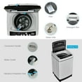 thumbnail image 5 of Costway Full-Automatic Washing Machine 1.5 Cu.Ft 11 LBS Spin Dryer Gray, 5 of 11