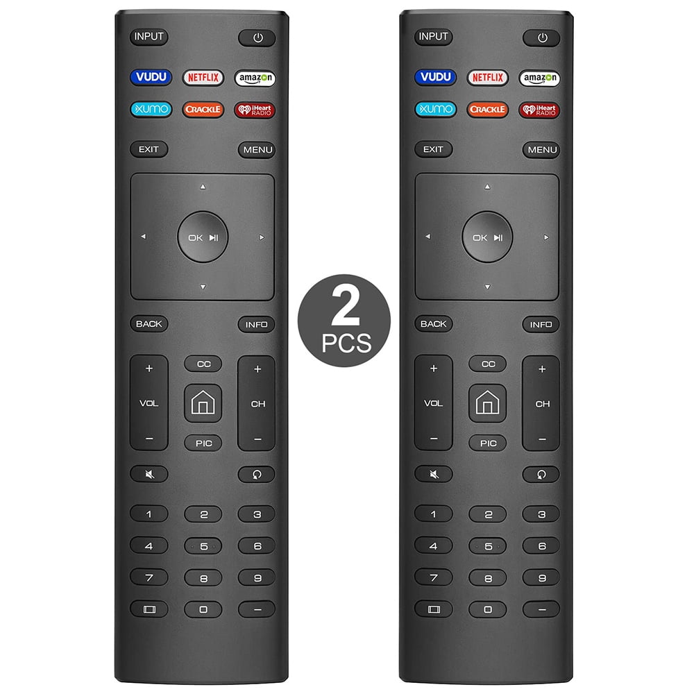 【Pack of 2】 New Universal Remote for All VIZIO Smart TV, 2 Piece