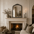 thumbnail image 2 of Elk Home Lise 27-Inch Wall Mirror in Aged Black Finish, Traditional Style, 2 of 11
