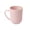 Pink, variant on Multipurpose Plastic Drinking Cup with Ergonomic Handle and Textured Grip for Daily Use and Oral Care, Easy to Clean and Hygienic