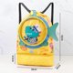 thumbnail image 2 of Drawstring Backpack Swimming Bag Dry Wet Separation Children's Waterproof Beach Bag Backpack for Men and Women - Yellow, 2 of 5