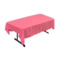 thumbnail image 1 of LA Linen TCpop60x90-HotPinkP38 Polyester Poplin Rectangular Tablecloth, Hot Pink - 60 x 90 in., 1 of 1