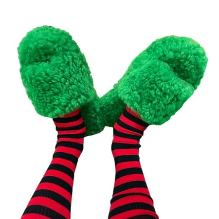 

Sentuca Fashion Ladies Plush Slippers Home Ladies Flip Flops Cotton Slippers Women Shoes Slippers