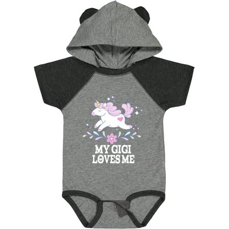 

Inktastic My Gigi Loves Me Unicorn Gift Baby Girl Bodysuit