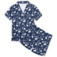 thumbnail image 3 of WEAIXIMIUNG Kid DIY Hand Painted Homewear Set Colouring Pajama Sets For And Girl Can Play With And Wea 110, 3 of 5