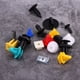 thumbnail image 5 of Clip de sujeción de parachoques, 200 piezas, surtido de sujetadores a presión para puertas de automóviles, sujetadores para puertas de automóviles, diseño de última generación, 5 of 12