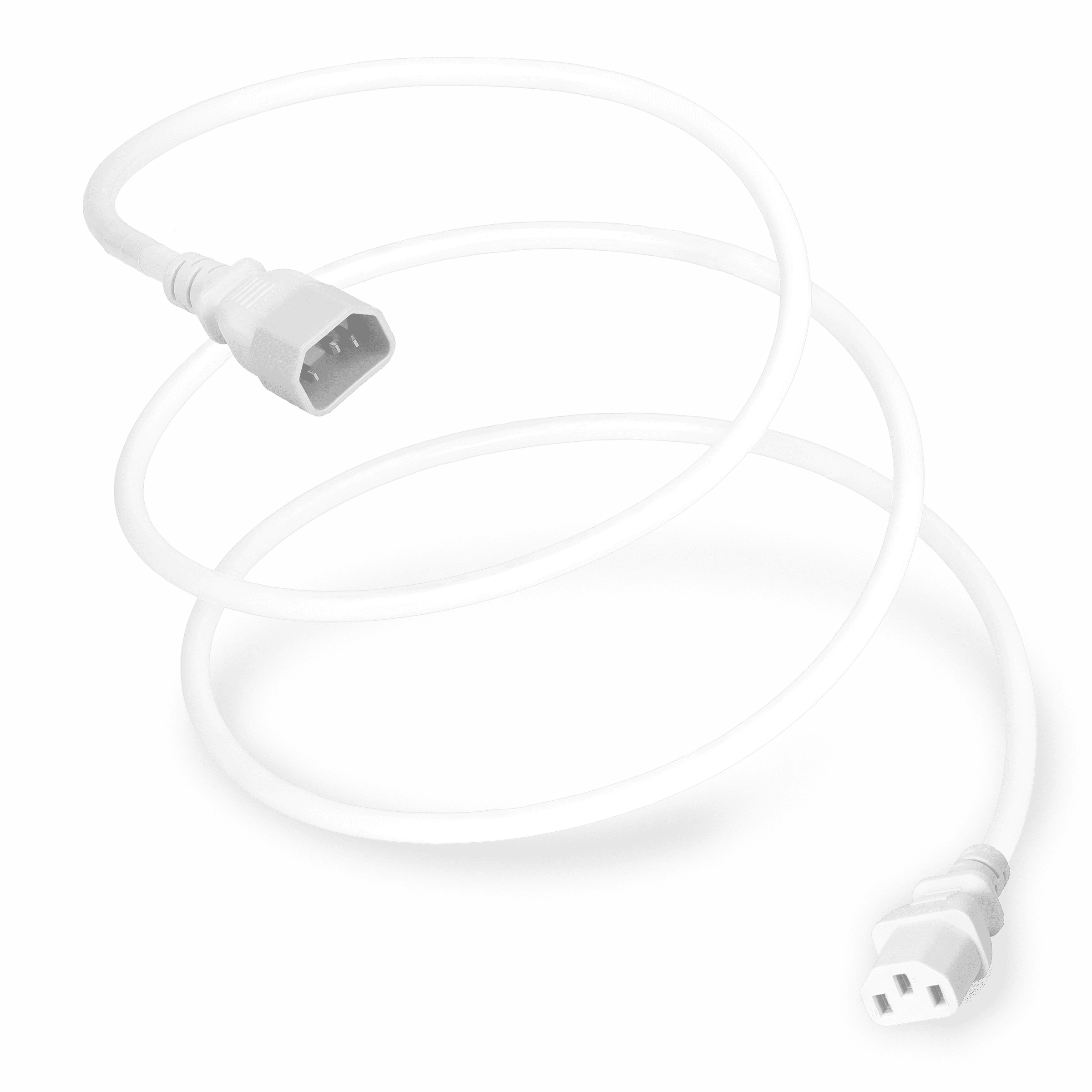 World Cord Sets 10 Foot IEC 60320 C14 to C13 PDU Style Heavy Duty 15