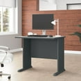 thumbnail image 7 of Series A 36W Office Desk in Slate and White Spectrum - Engineered Wood, 7 of 7
