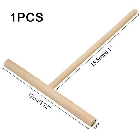 

Crepe Spreader Wooden Making Tools Supplies Crepe Batter Spreaders for Making Crepes Cooking Pancake