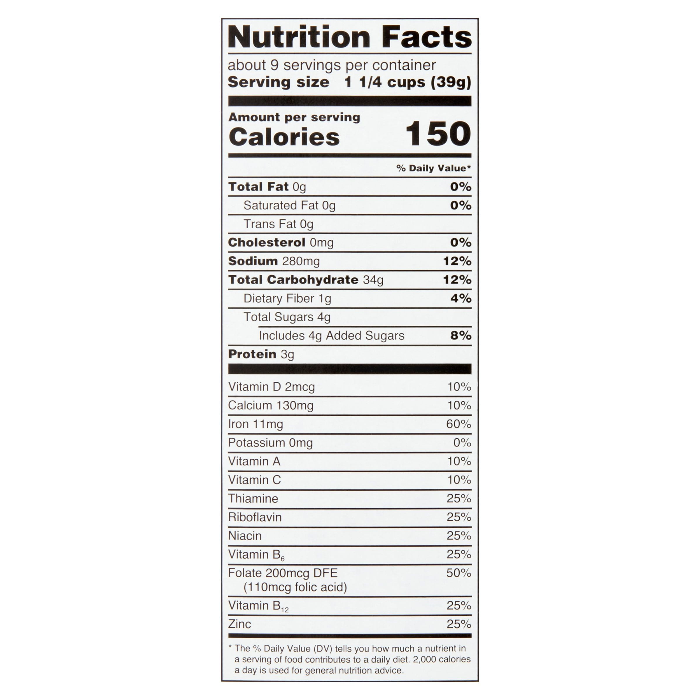 Great Value Oven Toasted Corn Squares Cereal, 12 oz