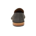 thumbnail image 3 of Mens Suede Dark Gray Leather Comfort SL307 Dress Shoes, 3 of 7