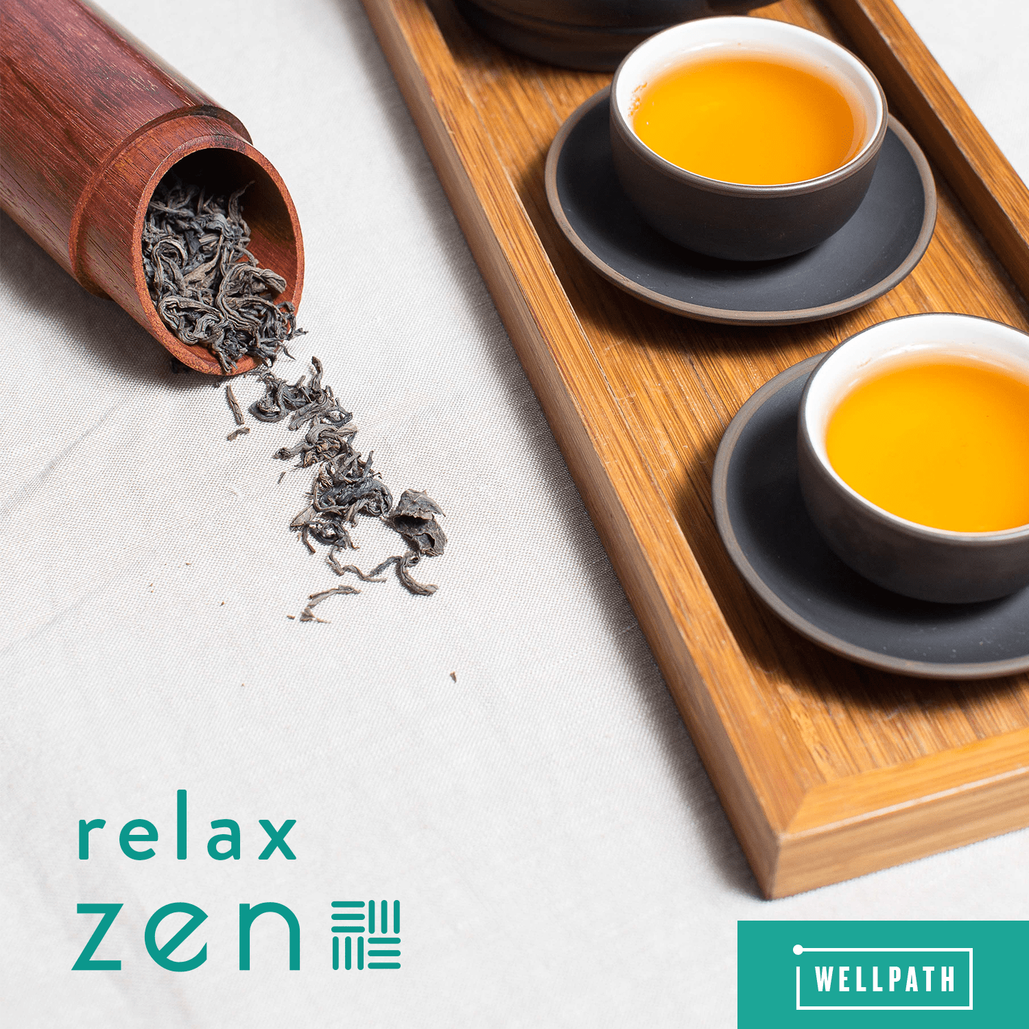 WellPath Zen Anxiety and Stress Relief Supplement with Ashwagandha, L-Theanine, Rhodiola Rosea, Hawthorne - 60 Veg. Capsules