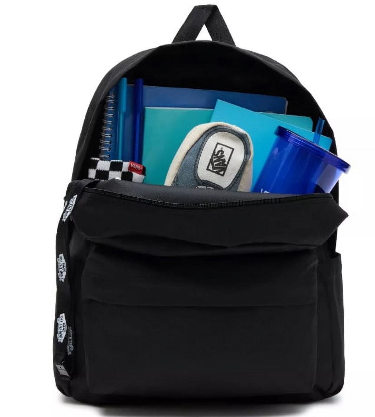 VANS - Old Skool Backpack Black Large School Bag 22L - Walmart.com