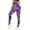 Purple, variant on SEARCHI  Booty Leggings Tie-dye Full Length Skin Tight Butt Lifting Workout Legging High Waist Tummy  Gym Yoga Pants  Women  Soft Squat Proof Sweatpants