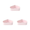 thumbnail image 4 of Youkk Fan-shaped For Vertical Space Utilization No Drilling Required Easy To Install Pink Pink 3Set, 4 of 6