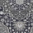 thumbnail image 3 of HomeRoots 677753 10 x 14 ft. Black Gray & Beige Oriental Washable Machine Made Rectangle Area Rug with UV Protection, 3 of 9