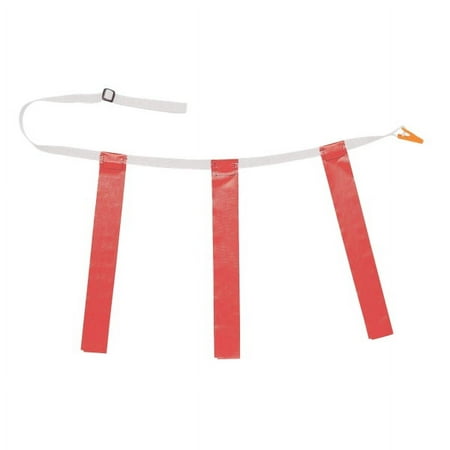 UPC: 0710858010273 | Champion Sports Triple Flag Football Belts  Youth Size  Red  Set of 12